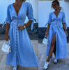 Ivanka | Robe en jean rayonnante